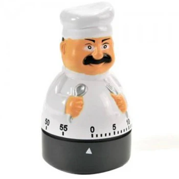  1 BUC Bucătărie Drăguț desen Animat Mini timer de 60 de Minute de Gătit Timer Mecanic de Economisire a energiei Cronometro Instrumente de Gătit KC1518