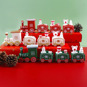  1 buc de Plastic, Tren de Crăciun Decoratiuni Tort 2023 Ornament de Crăciun Xmas Decor Cadou de Anul Nou