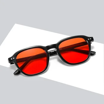 1 buc ochelari de Soare Retro pentru Femei Mici, Ovale Cadru Ochelari de Soare Moda Nuante două puncte UV400 Ochelari de Soare