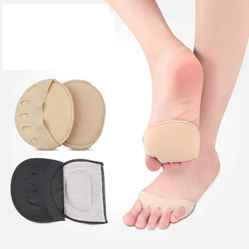  1 Pereche Metatarsian Maneca Tampoane De O Jumătate De Deget De La Picior Inflamație La Picior Unic Antepiciorului Gel Tampoane Perna Jumătate Ciorap Sprijină Preveni Bataturile Blistere