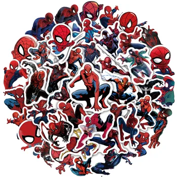  10/30/50Pcs Anime Disney, Marvel Spiderman Autocolante Avengers Skateboard Chitara Laptop Depozitare Desene animate Autocolant Impermeabil Copil Jucării