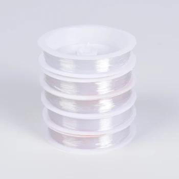  10 Rola Colier Brățară DIY Cristal Tec Elastic ștrasuri din Mărgele Linie de Șir Puternic Elastic Fir de Cabluri Pentru a Face Bijuterii Consumabile