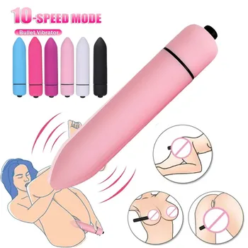  10 Viteza Mini Glont Vibrator Pentru Femei Impermeabil Stimulator Clitoris Penis Artificial Vibratoare Jucarii Sexuale Pentru Adulti 18 Sex Femeie Produse