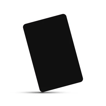  100 BUC 13.56 MHZ NFC Gol Negru Mat Tipărit din PVC, Usa de Control Acces Card