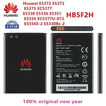  100% Orginal HB5F2H Baterie 1780mAh Pentru Huawei E5372 E5373 E5375 EC5377 E5330 E5336 E5351 E5356 EC5377U-872 E5356S-2 E5330Bs-2