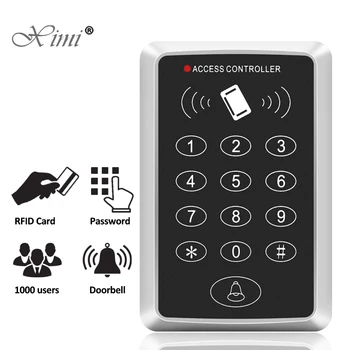  125KHz RFID Control Acces Tastatura EM Card Reader Ușă de Control Acces Sistem de Blocare Ușă Deschidere Tastatură Sistem