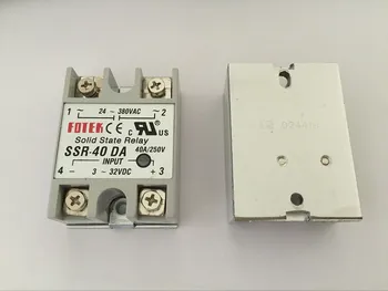  1BUC SSR40DA SSR-40DA Producător 40A rss releu,intrare 3-32VDC ieșire 24-380VAC