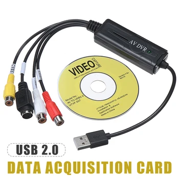  1Set de Înaltă Calitate USB 2.0 Card de Captura Video Durabil VHS pe DVD, VCR Convertor Adaptor Pentru PC, Laptop
