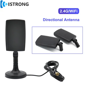  2.4 G/WiFi Direcționale tv cu Antena Amplificator Magnetic Extern Extender Antena pentru Router Modem Telefon Mobil Semnal Impuls