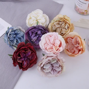  2 BUC Austin Varza Artificială Floare Trandafir Cap Pentru Home Decor Petrecere de Craciun Decor DIY Nunta Buchet Floral Decor de Perete