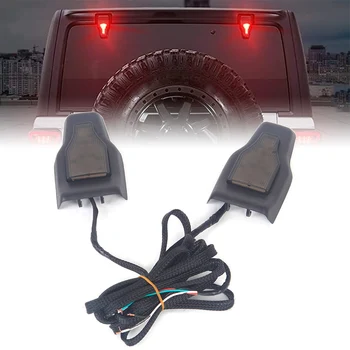  2 buc Car LED Lumina Hayon Spate Geam Balama Garnitura Pentru Jeep Wrangler JL 2018 2019 2020 2021