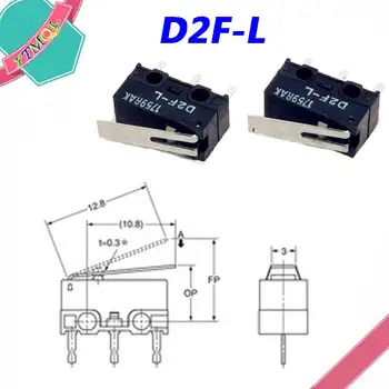  2 buc Mouse-ul Micro Comutator D2F-L Mouse-ul Butonul de Frecare D2F