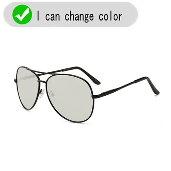  2018 Bărbați Noua Conducere Fotocromatică Bărbați ochelari de Soare Polarizat Cameleon Decolorarea ochelari de Soare pentru barbati pescuit ochelari de soare UV400