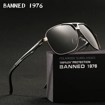  2020 adevărați bărbați de înaltă calitate HD polarizate metal ochelari de Soare moda de conducere Ochelari de Soare pentru bărbați ochelari de Oculos cu cutie de original