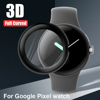  3D Curbat Margine Moale Folie de Protectie Pentru Google Pixel Ceas Smartwatch Acoperire Completă Anti-Zero Ecran Protector Accesorii Inteligente