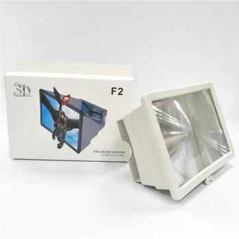  3D Ecran de Telefon Mobil Lupa de Marire Pliere Telefon Birou Titularul Marire Lupa Amplificator Video Proiector Suport