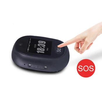  4G de Urmărire GPS Pandantiv V45 Pentru Copii Vârstnicul Mini GPS Personal Tracker Alarma Vorbind Ceas rezistent la apa Rosu