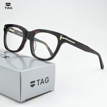  5178 Retro ochelari Pătrați cadru bărbați 2021 Acetat de brand de ochelari miopie calculator rame ochelari de vedere pentru femei de moda ochelari