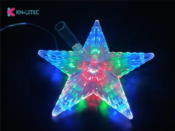  8 Moduri de a Juca LED Star Lumina 22CM Stea de Mare cu LED-uri Impermeabil Singur Șir de Lumină AC220V Atârnă pe Pomul de Crăciun de Decorare Lumina