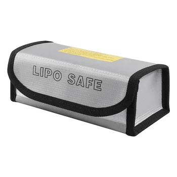  Acumulator LiPo De Depozitare Sac Ignifug Explosionproof Sac De Siguranță De Trei-Dimensională De Pază În Condiții De Siguranță De Încărcare Cutie Cu Punga A Bateriei În Condiții De Siguranță Husă
