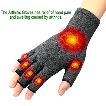  Anti Magnetic Artrita Sănătate Terapia de Compresie Dureri de Încheietura mâinii Masaj Mănuși mănuși de Mână Reumatoidă N8M7