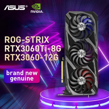  ASUS NOU ROG RTX3060 12GB STRIX TUF Nvidia placa Grafica de Jocuri DDR6X GeForce RTX 3060 12G LHR