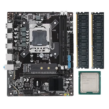  AU42 -placi de baza X79 Set Kit LGA 1356 Cu Xeon E5 2420 V2 CPU 8GB(2X4GB) DDR3 Ecc Reg Ram Nvme M. 2 Sdd Mico-Atx E5-V304