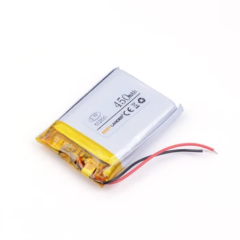  baterie reîncărcabilă litiu 602830 450MAH 3,7 V litiu-polimer baterie 062830 MP3 MP4 Bluetooth stereo DIY