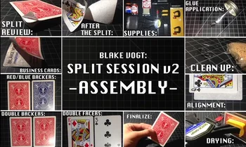  Blake Vogt - Split Sesiuni V 1 & 2 & V3-bill Split &v4 -acrobatic Carduri-Trucuri magice(de instrucțiuni )
