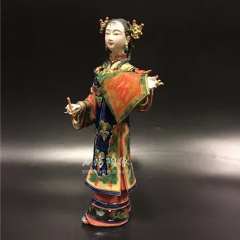  Ceramica Classicals Femei Frumoase Pictate De Arte Feminin Statuie Antic Chinez Îngeri Doamna Figurine De Portelan Decor Acasă R4148