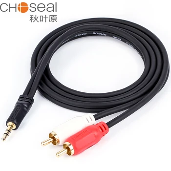  CHOSEAL 2RCA Jack de 3,5 mm Cablu RCA Audio AUX Cabluri pentru Home Theater, DVD, TV Amplificator RCA-3.5 mm cablu Difuzor