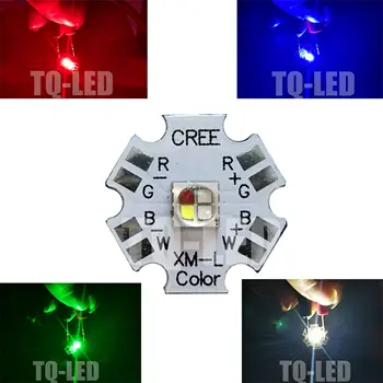  CREE 5050 XML RGBW Rosu Verde Albastru Alb Full-color 10-12W Margele Lampa de Mare putere cu LED-uri Lumina de Scena