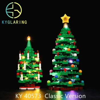  Crăciun fericit Decor Kyglaring LED Kit Pentru 40573 aprinderea bradului de Crăciun Set Jucării DIY (Nu sunt Incluse Blocuri)