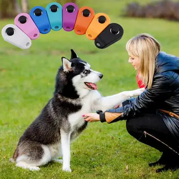  Câine De Formare Clickers Animale De Companie Clicker Pentru Dresaj, Antrenament Interactiv Instrumente Pentru Pisica, Câinele, Calul A Instrui Nu Mai Latre Stând