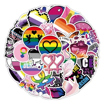  Desene animate Anime Kawaii LGBTQ Autocolante pentru Laptop Valiza Album Papetărie Impermeabil Graffiti Decalcomanii Album Jucarii Copii Cadouri