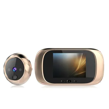  Digital LCD 2.8 inch Usa Videoclip Peephole Viewer Ochi Ușa de Monitorizare aparat de Fotografiat de 90 de Grade Soneria de Detectare a Mișcării Ochilor