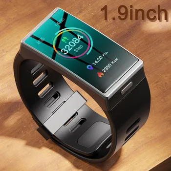  DM-12 Ceas Inteligent Bărbați 1.9 Inch 170*320 Ecran Smartwatch Femei IP68 rezistent la apa Banda de Sport de Ritm Cardiac tensiunea Arterială Android IOS