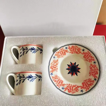  Europene Moderne Ceramica Cana De Cafea Ceasca De Vest Os Portelan Friptura Ornamente Tacamuri Decoratiuni Cesti De Ceai Tava De Desert