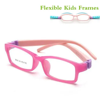  Flexibil Fără Șurub Copii ochelari cadru Băiat Copil ochelari Flexibil Copii rame ochelari de TR90 sticlă Optică 8816 pentru 5-10yearold