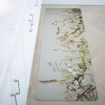  Flori Ilustrare Floor Mat covor de Baie Arta Covor Acasă Living, Dormitor, Covoare pentru Ușa din Față