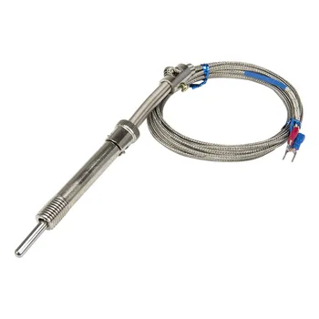  FTARS01 tip K 3m metal împletitură cablu M12 arcul de presiune 70mm lungime maneca masurata de senzorul de temperatură VREAU WRET