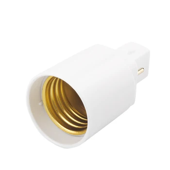  G24 - E27 Ignifug PBT Soclu de Bază Șurub LED Lampă cu Halogen Bec Adaptor Converter 2 Pin en-Gros