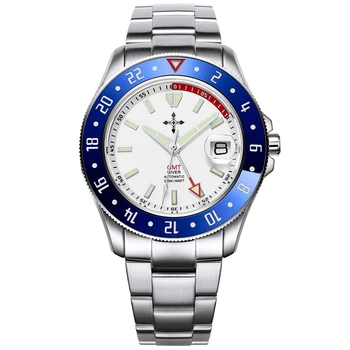  GMT Ceas Automatic Barbati Sport 200M Diver Ceasuri de Lux 42mm mai Multe fusul Orar Mecanice Ceasuri de mana Ceasuri de Epocă Nouă în 2022
