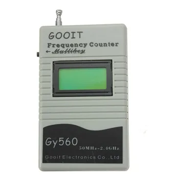  GY-560 Electronice Radio Practice Audio Decoder Walkie Talkie Ecran LCD Portabil Profesional de Testare Contor de Frecvență