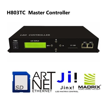  H803TC Master LED Online/Offline de Pixeli RGB Controller Conduce 170000 Pixeli Benzi de Lumină de Lucru Cu H802RA