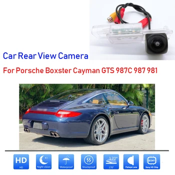  HD CCD Auto Reverse Backup Retrovizoare Parcare Spate Vedere aparat de Fotografiat Viziune de Noapte Pentru Porsche Boxster Cayman GTS 987C 987 981 2006~2010