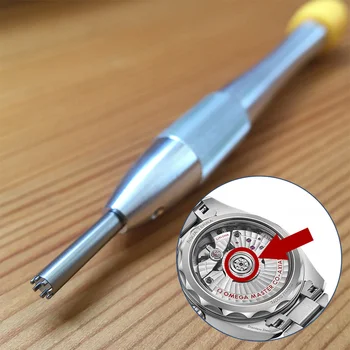  Hexapod ceas mișcarea rotorului șurubelniță pentru a elimina Omega 8800 mișcarea rotorului ceas instrumente