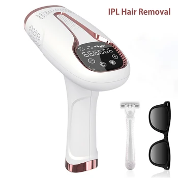  IPL Îndepărtarea Părului Epilator Gheață 999999 Clipește Laser Epilator Electric Permanent Pentru Femei Photoepilator Nedureros Corpul Picior Bikini