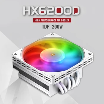  JONSBO HX6200D Răcire Radiator 6 Heatpipe Cooler CPU Fan 4PIN PWM ARGB pentru Intel LGA 1700 Silențioasă Ventilator Dispozitiv Accesoriu