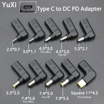  Laptop Adaptor de Alimentare Conector DC Mufă USB Tip C de sex Feminin la DC 7.9 7.4 5.5 4.5 3.0 mm tata-Jack Converter pentru Lenovo pentru Asus